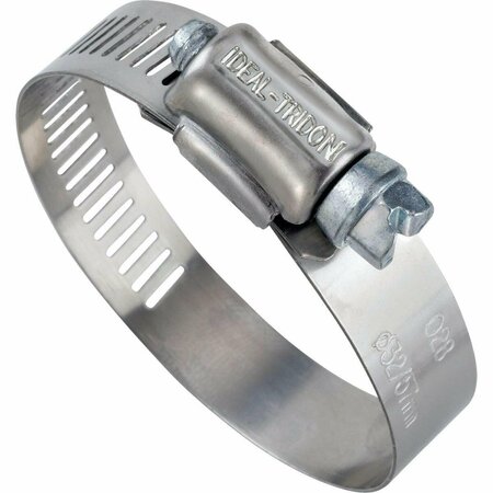 IDEAL TRIDON Ideal 3/4 In. - 1-3/4 In. 57 Stainless Steel Hose Clamp with Zinc-Plated Carbon Steel Screw 5720053